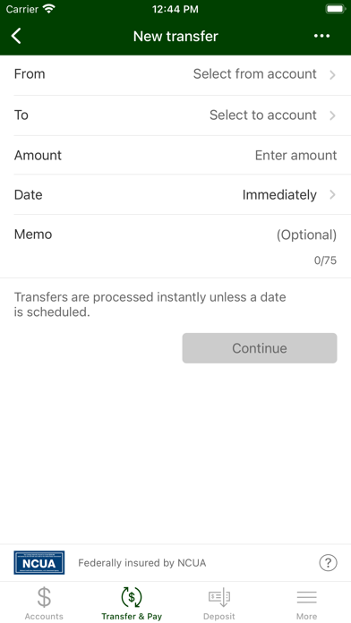 Coconino Federal Credit Union Screenshot