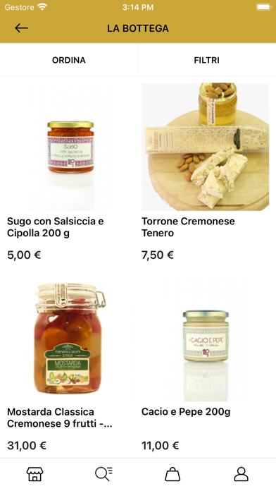 Bottega Cremonese Screenshot