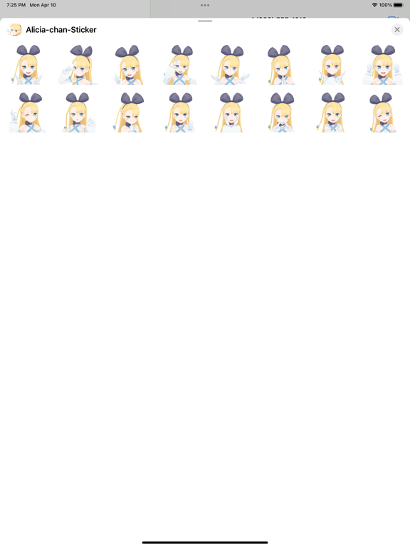 Screenshot #4 pour Alicia Solid autocollant