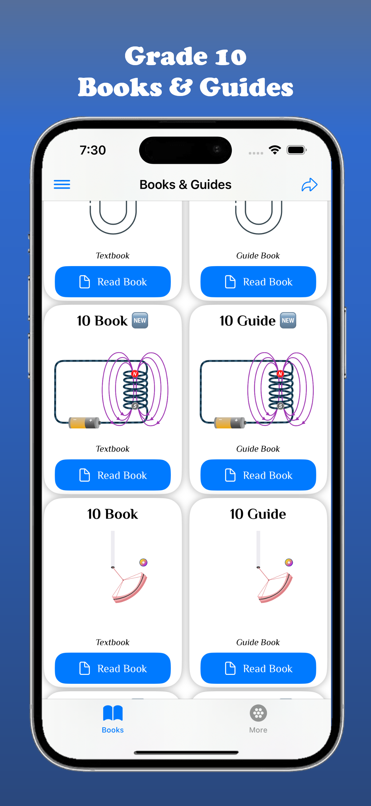 Physics books: Grade 9-12