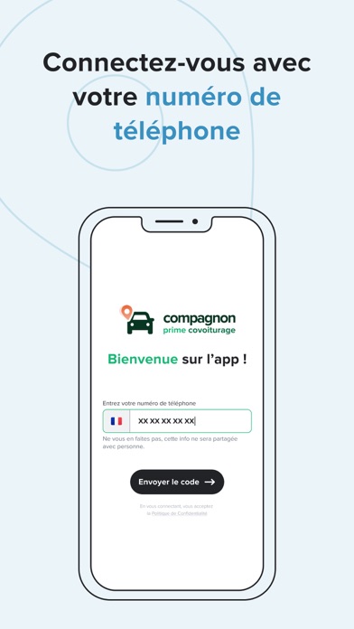 Compagnon Prime Covoiturage Screenshot