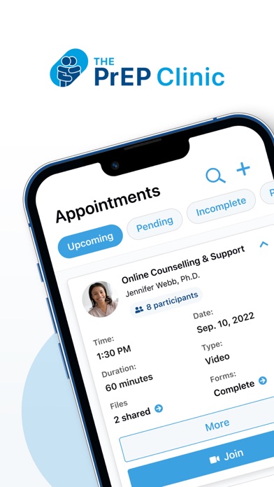 The PrEP Clinic Screenshot