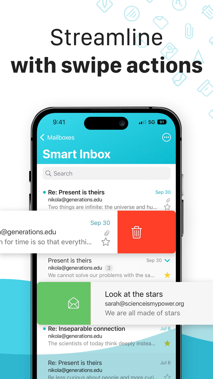 Email Aqua Mail Secure Client