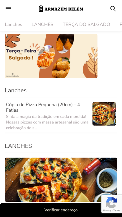 Armazém Belém app screenshot