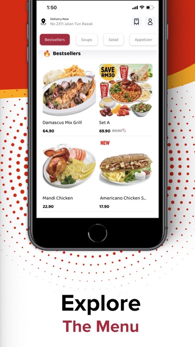 Damascus Food Delivery Screenshot