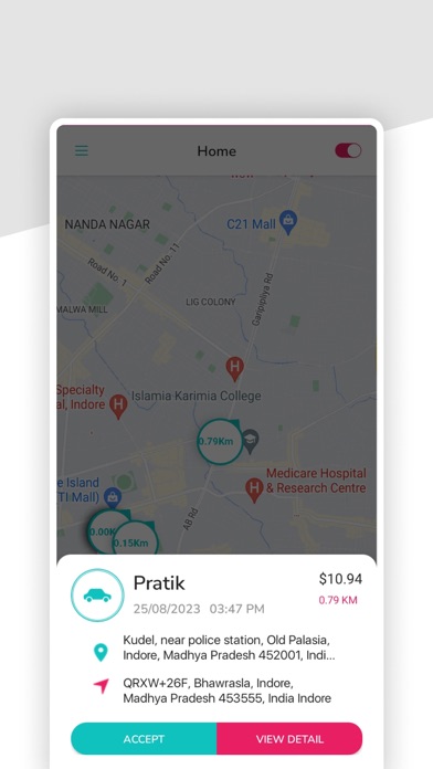 Pick Courier Screenshot