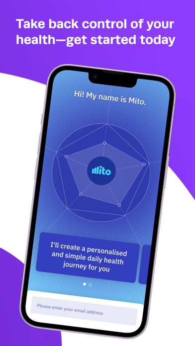 Mito: Personalised Wellbeing Screenshot