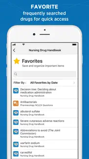 nursing drug handbook - ndh iphone screenshot 3