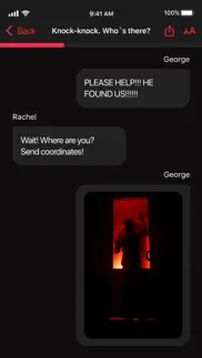horror games & chat stories iphone screenshot 1