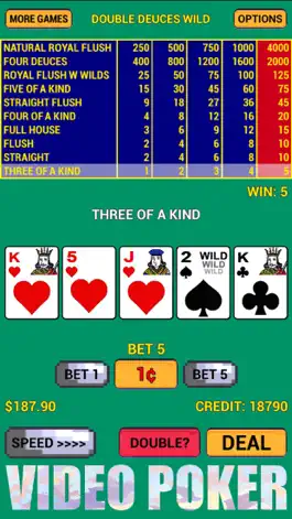 Game screenshot Video Poker Super Classic mod apk