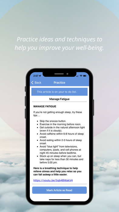 WellnessU - Mental Wellness Screenshot