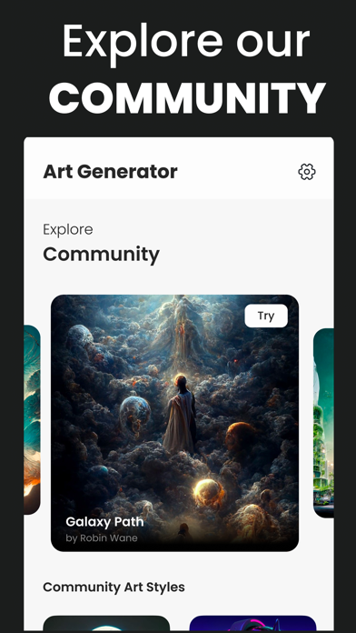 Dream Art - AI Photo Generator Screenshot