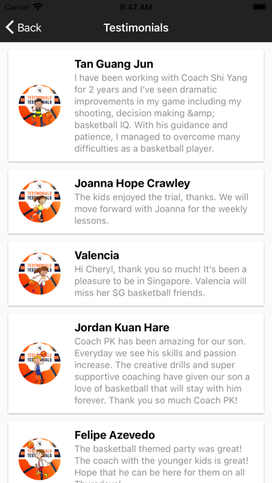 SG Basketball Screenshot