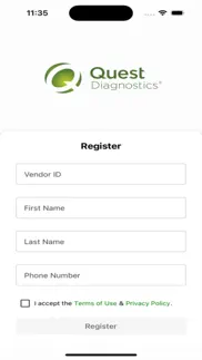 quest logistics vendor app iphone screenshot 3
