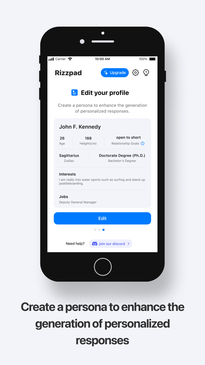 Rizzpad - Dating App Assistant