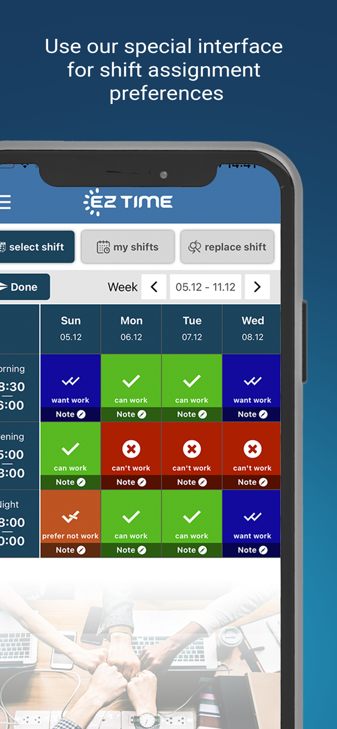 EZTime-Time Clock and Scheduling