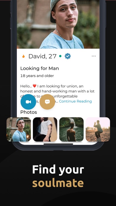 GuysOnly: Dating for Gay Guys Screenshot