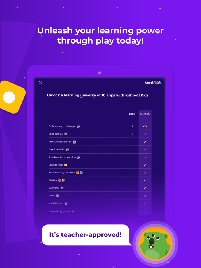 Kahoot Kids Learning Games
