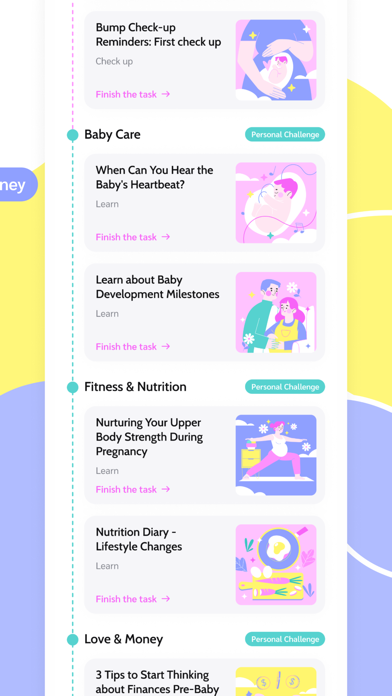 Matida Pregnancy & Baby App Screenshot