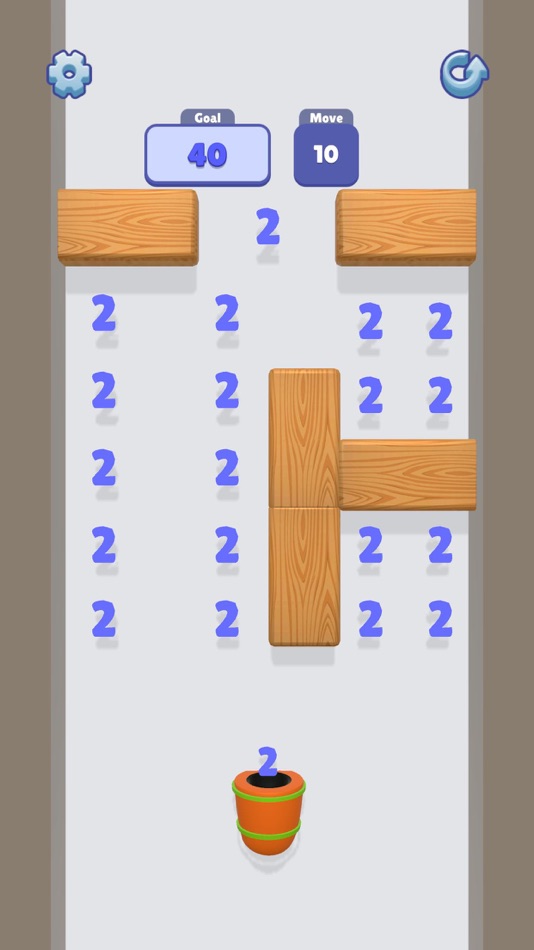 #1. Number Mania 3D! (iOS) Podle: Gametator