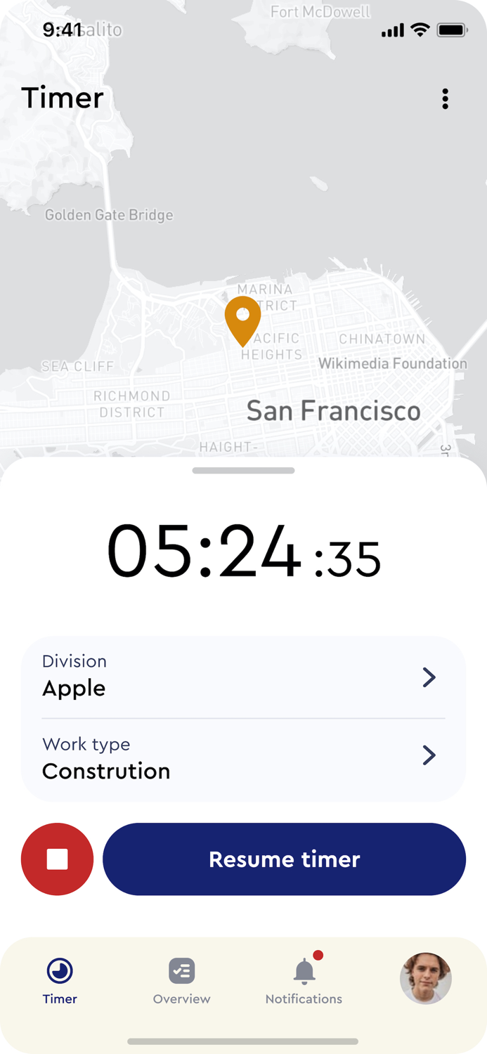 Hours - Time tracking