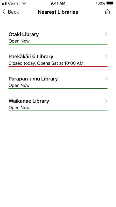 Kapiti Coast Libraries Screenshot