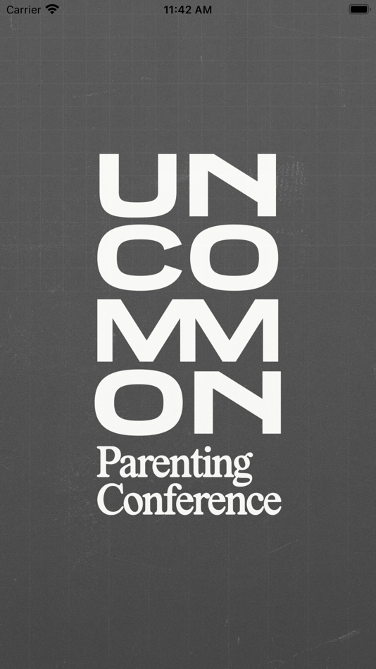 #1. Uncommon Parenting Conference (iOS) 由: Watermark Community Church