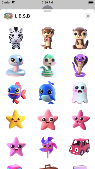 Little Big Sticker Book Screenshot