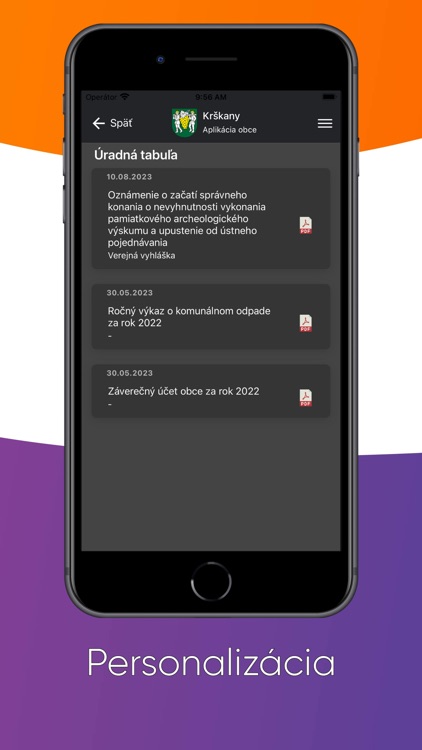 Obec Krškany screenshot-3