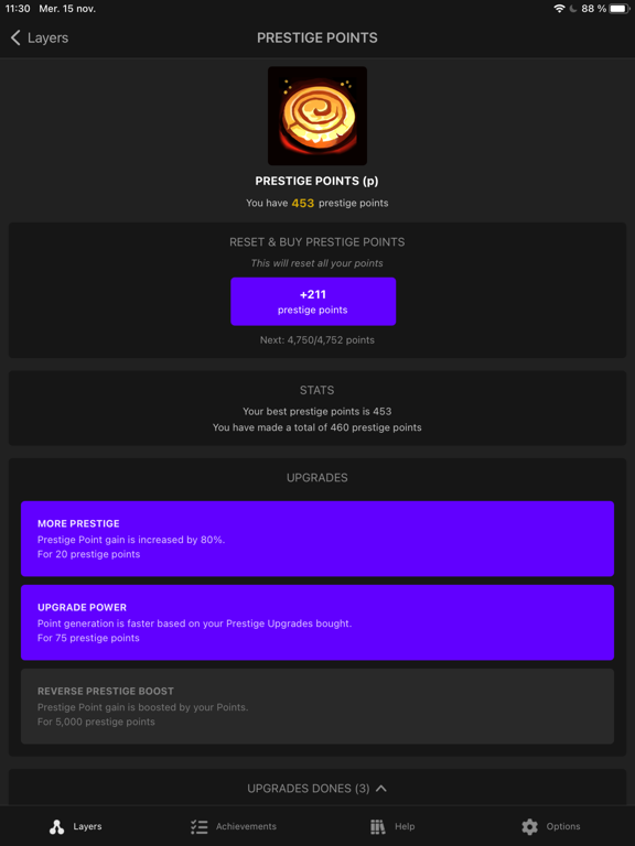 Screenshot #5 pour Prestige Tree: Mobile