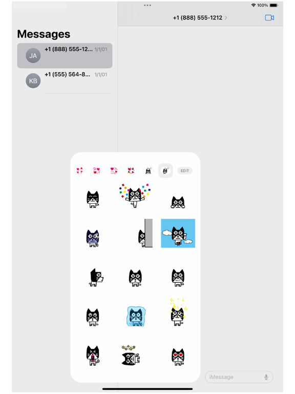 Screenshot #5 pour COFFEE CAT 2 Animation Sticker