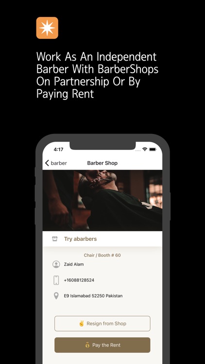 Comma Barbers Booking App screenshot-3