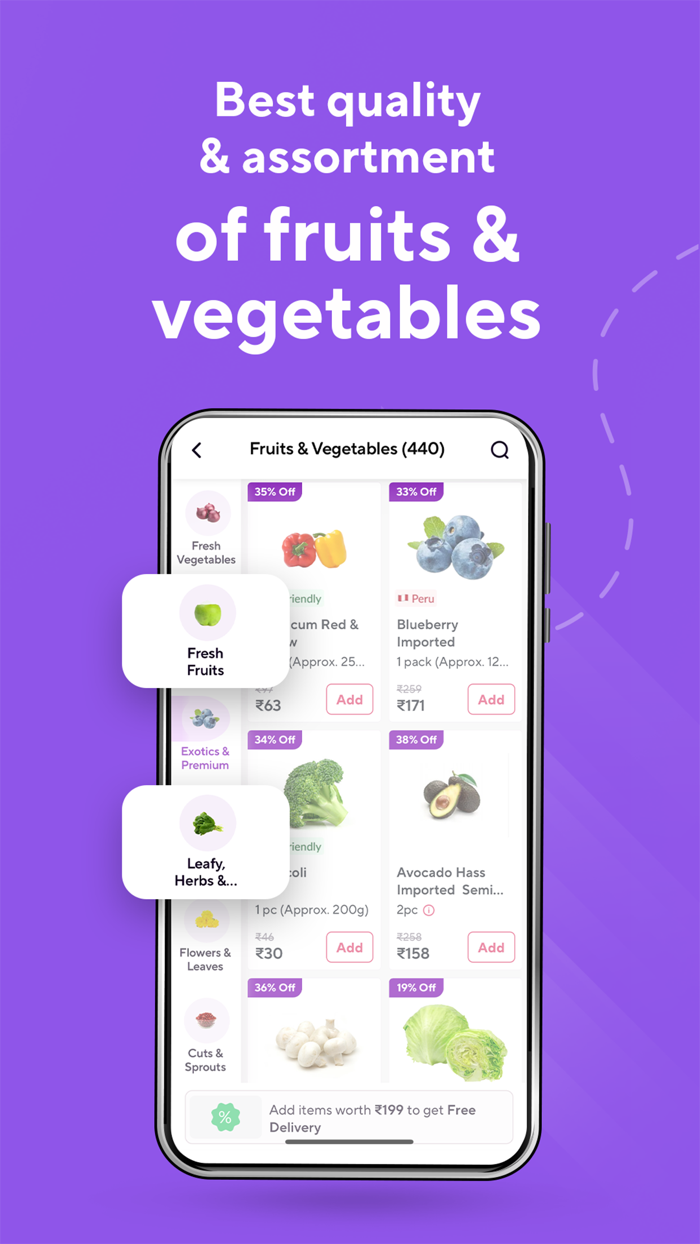 Zepto 10 Min Grocery Delivery