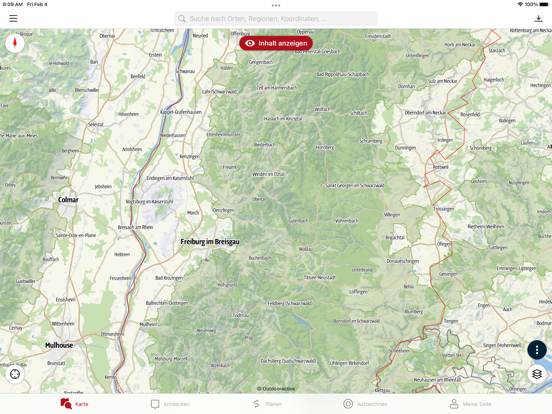 Schwarzwald iPad screenshot 4 - Travel app