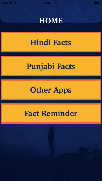Punjabi Facts & Punjabi Status Screenshot
