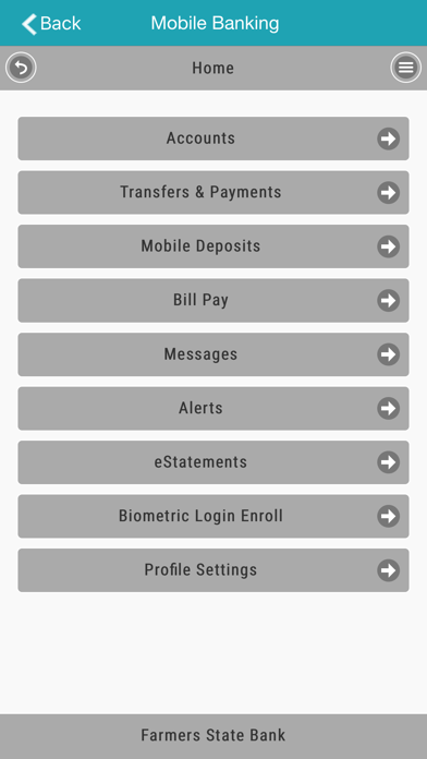 FSB Hillsboro Mobile Banking Screenshot