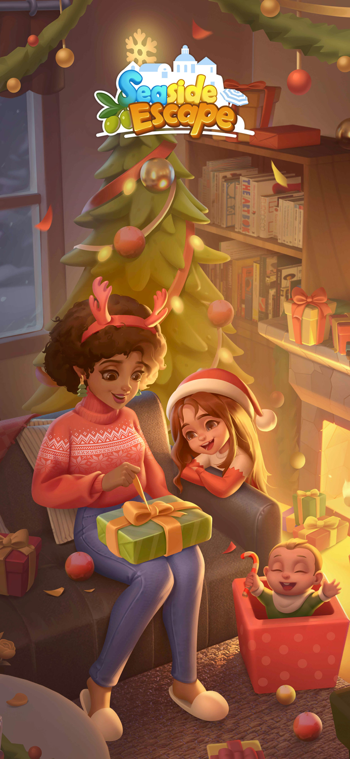 Seaside Escape Merge and Story