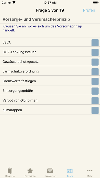 Allgemeinbildung GIBZ Screenshot