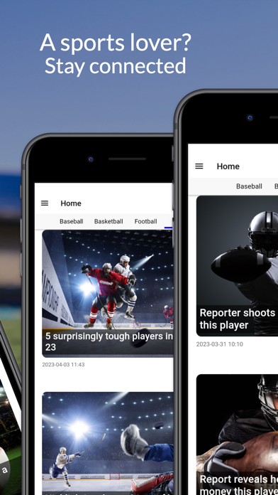 Baltimore Sports Mobile App Screenshot