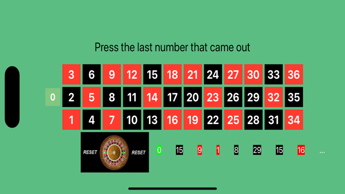 Roulette Numbers Predictor
