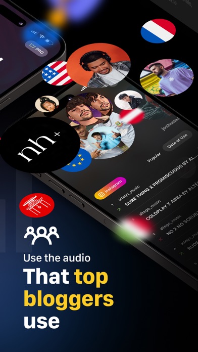 ReelsAudio - Trends Analytics Screenshot