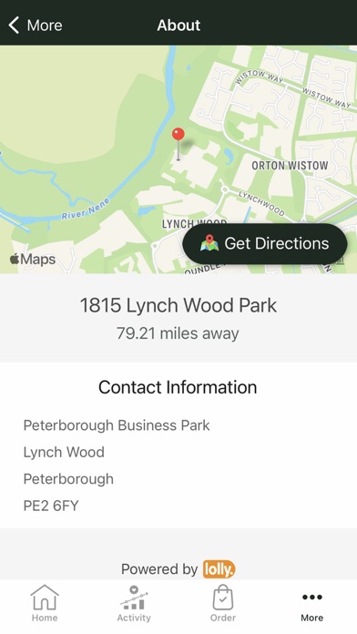 Lynchwood Park Cafe Screenshot