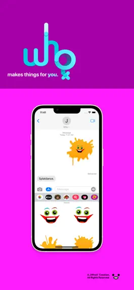 Game screenshot JWhoX GET Phone Call Sticker apk