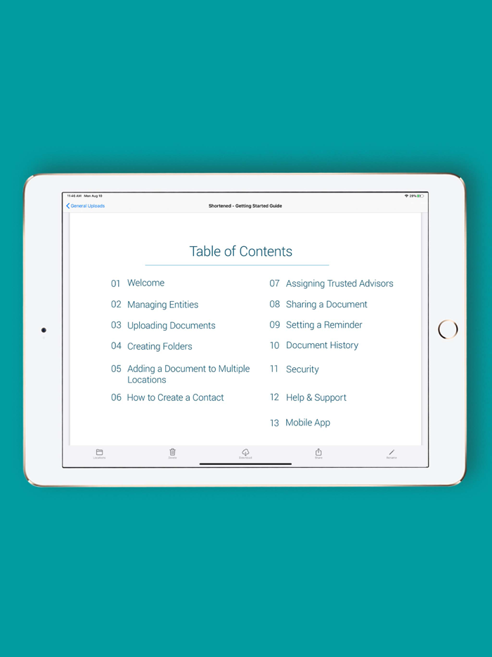 SEAT Financial Vault