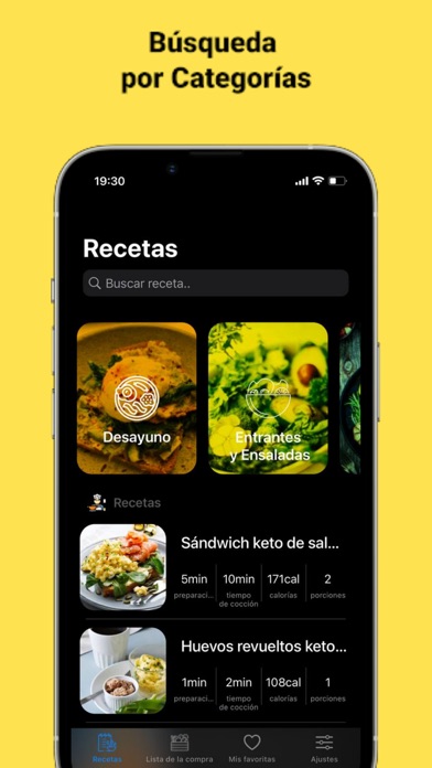 Recetas keto - low carb DIET Screenshot