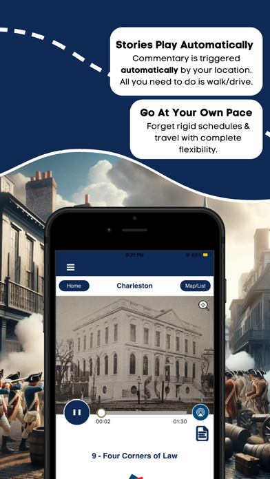 Charleston Audio Tour Guideのおすすめ画像3