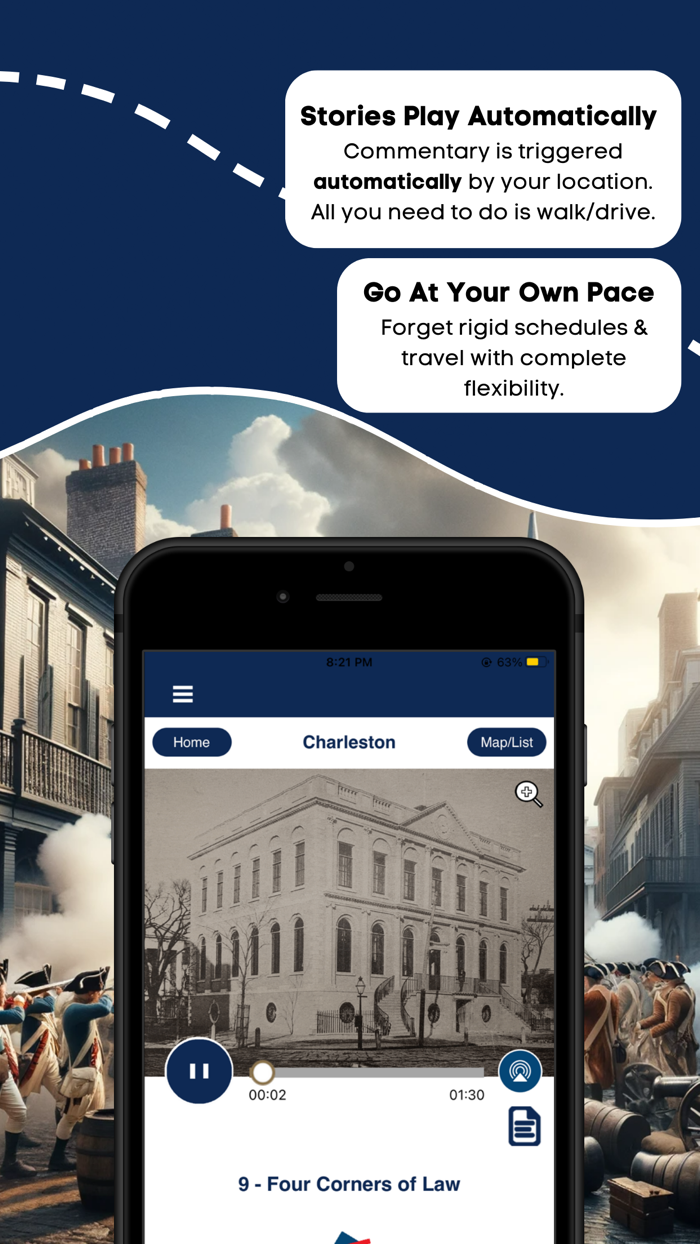 Charleston Audio Tour Guide