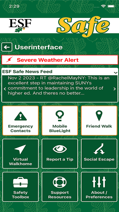 ESF Safe Screenshot