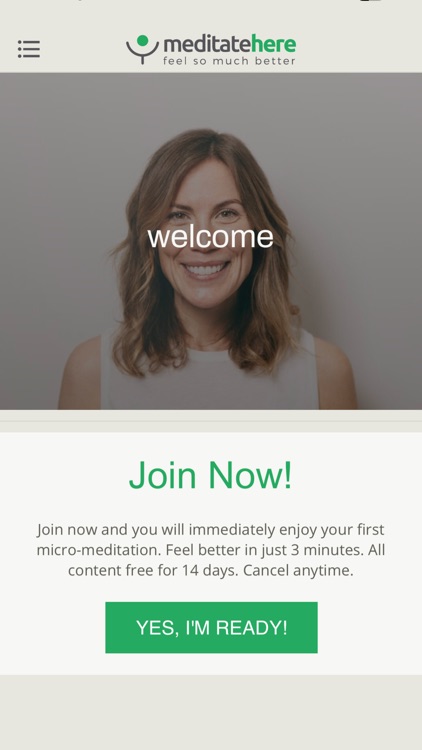 meditatehere: Happy & Calm