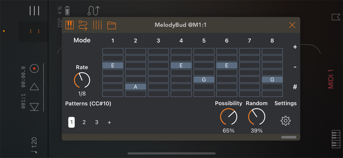 MelodyBud Generative Sequencer